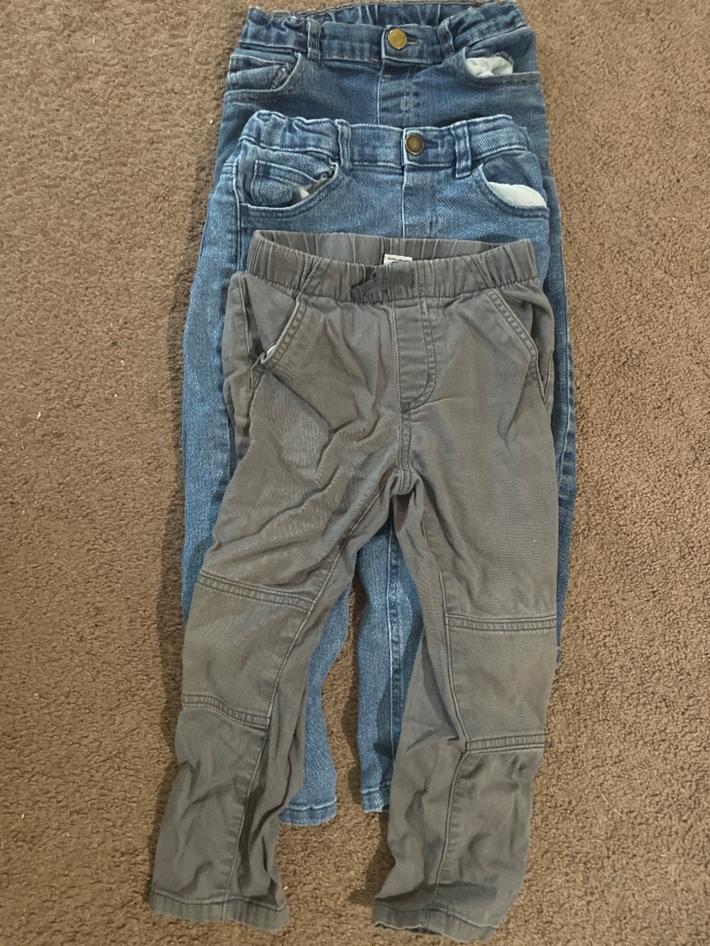 Lot 3 pairs Boys 5T Pants Jeans